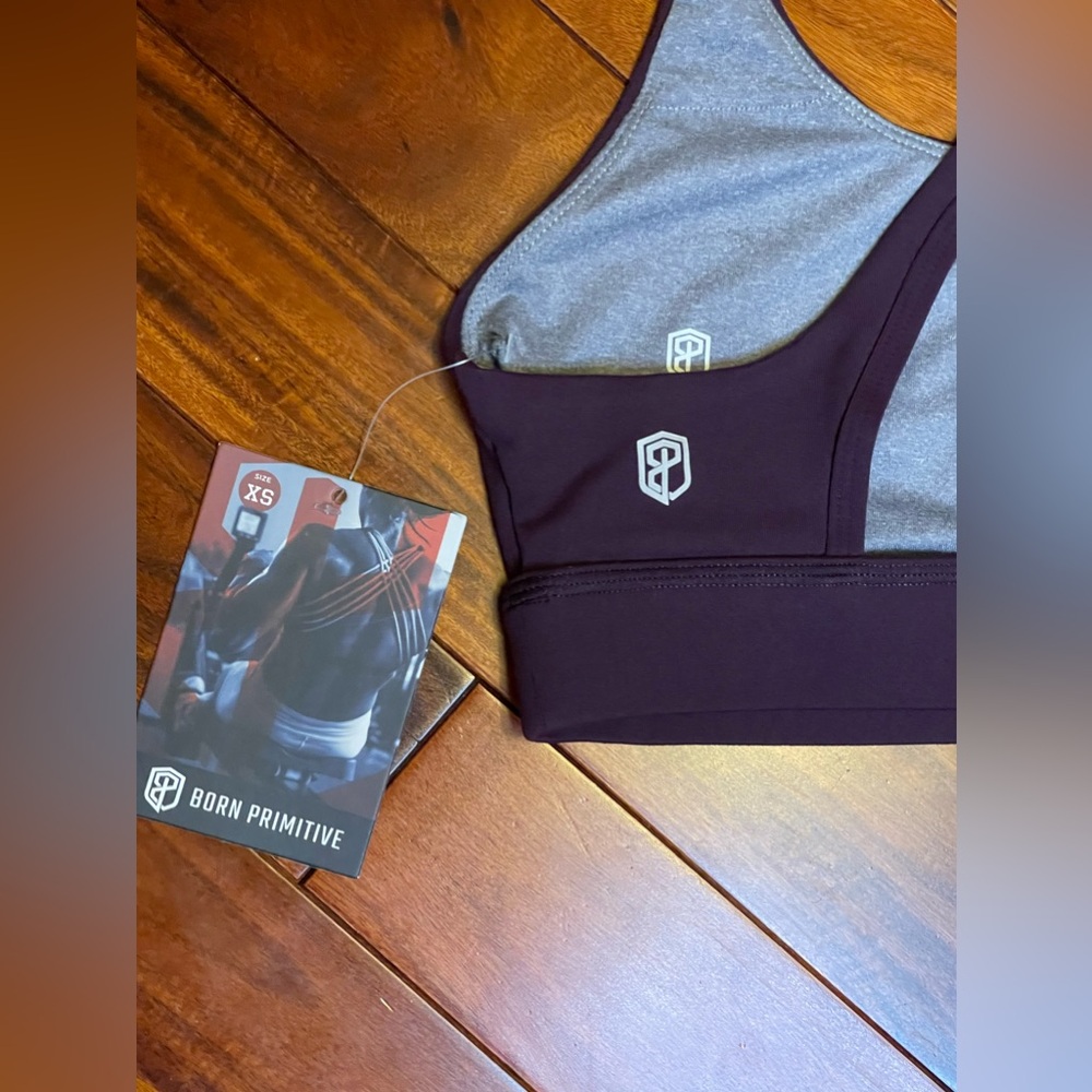 Born Primitive XS Racerback Sports Bra NWT - Picture 4 of 5